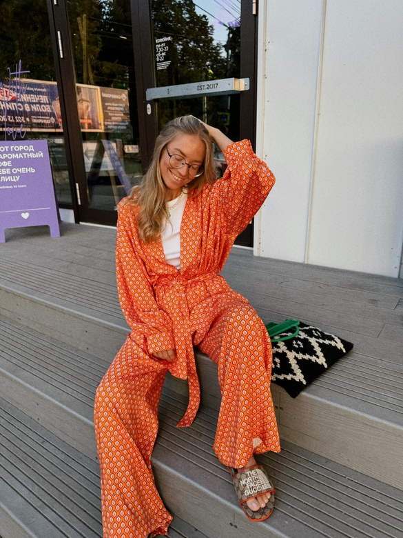 Брюки на резинке « Papaya»