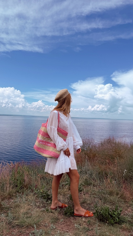 Платье «Sunny Queen» mini  белого цвета