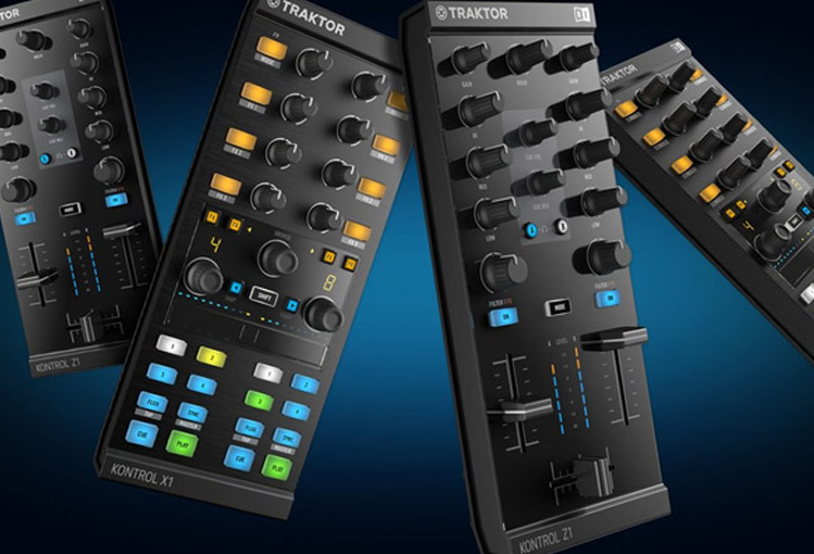 DJ setup Traktor Z1 + Traktor X1