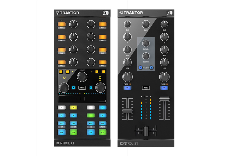 DJ setup Traktor Z1 + Traktor X1