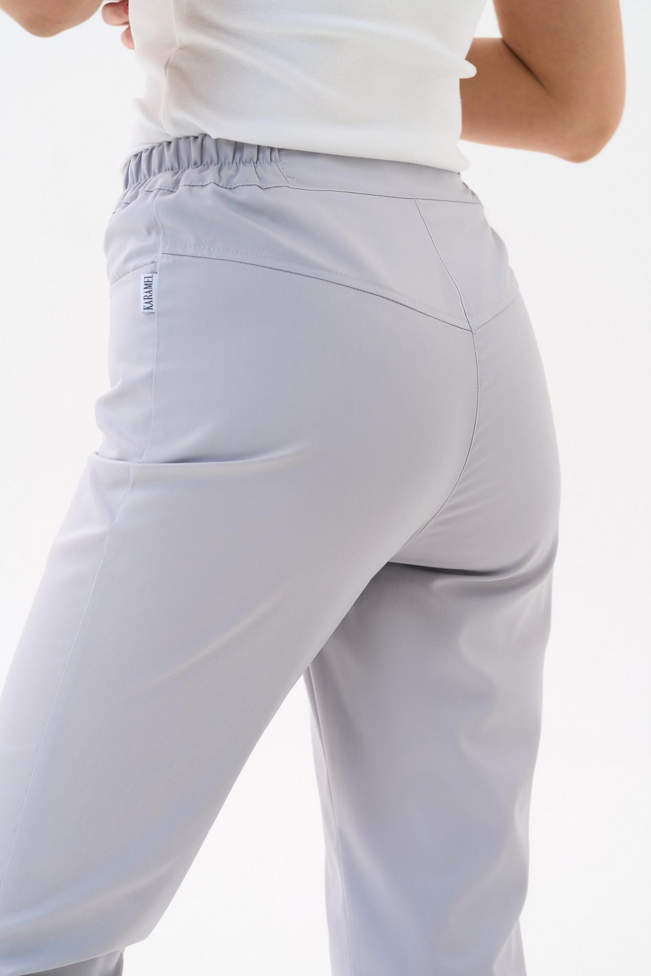 Брюки жемчужно-серые KL 302