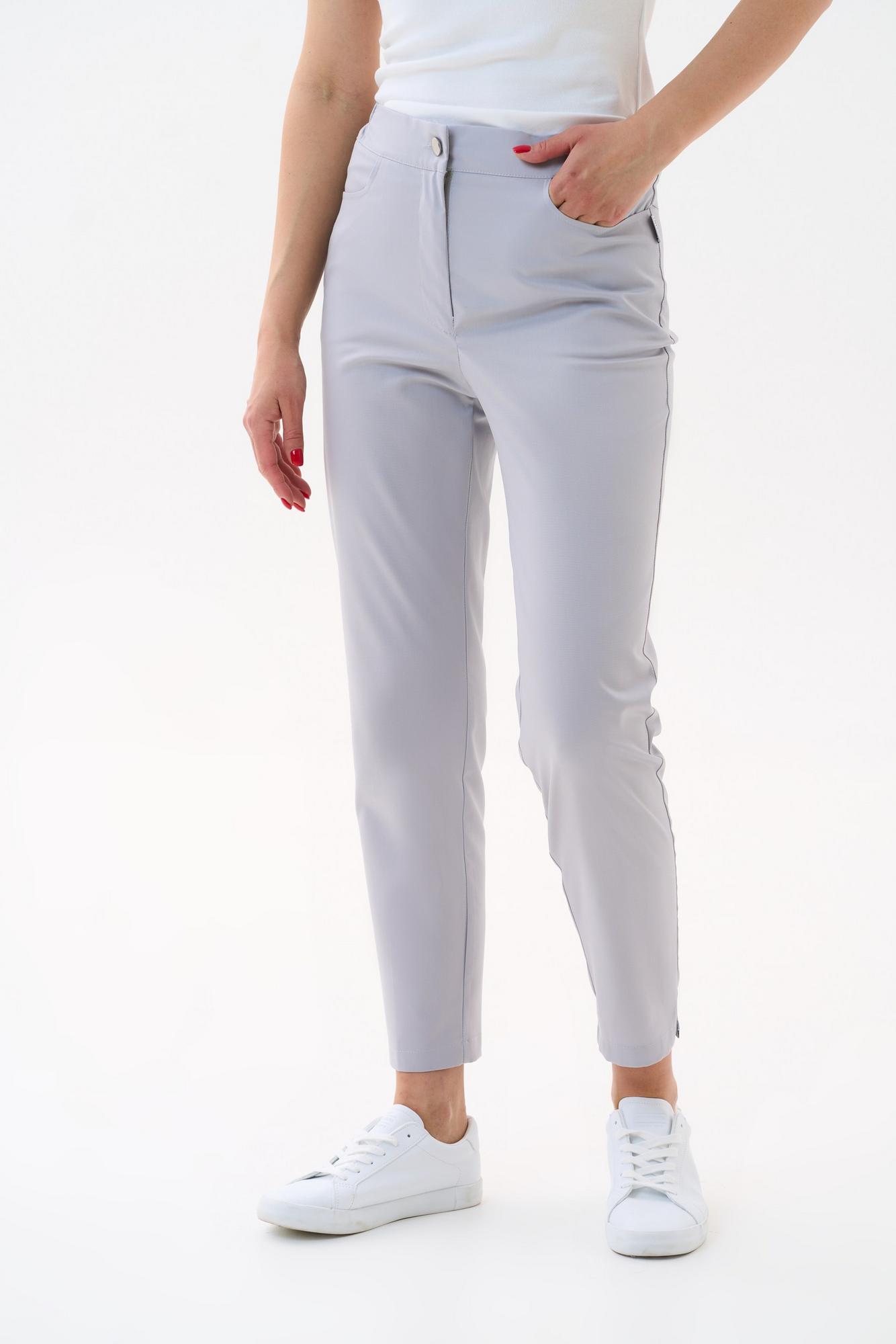 Брюки жемчужно-серые KL 302