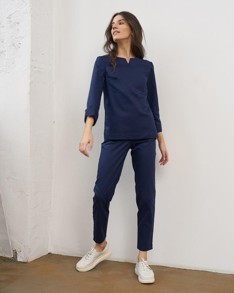 Брюки темно-синие KL 302