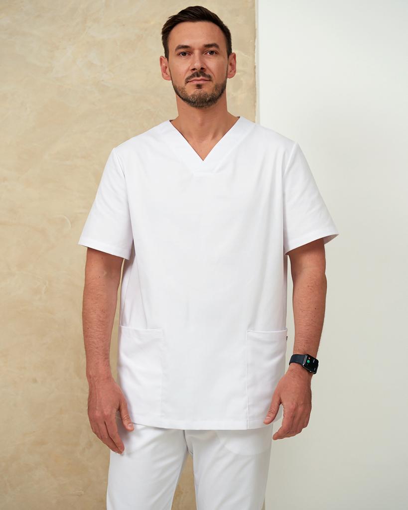 Хирургическая блуза белая KM 202