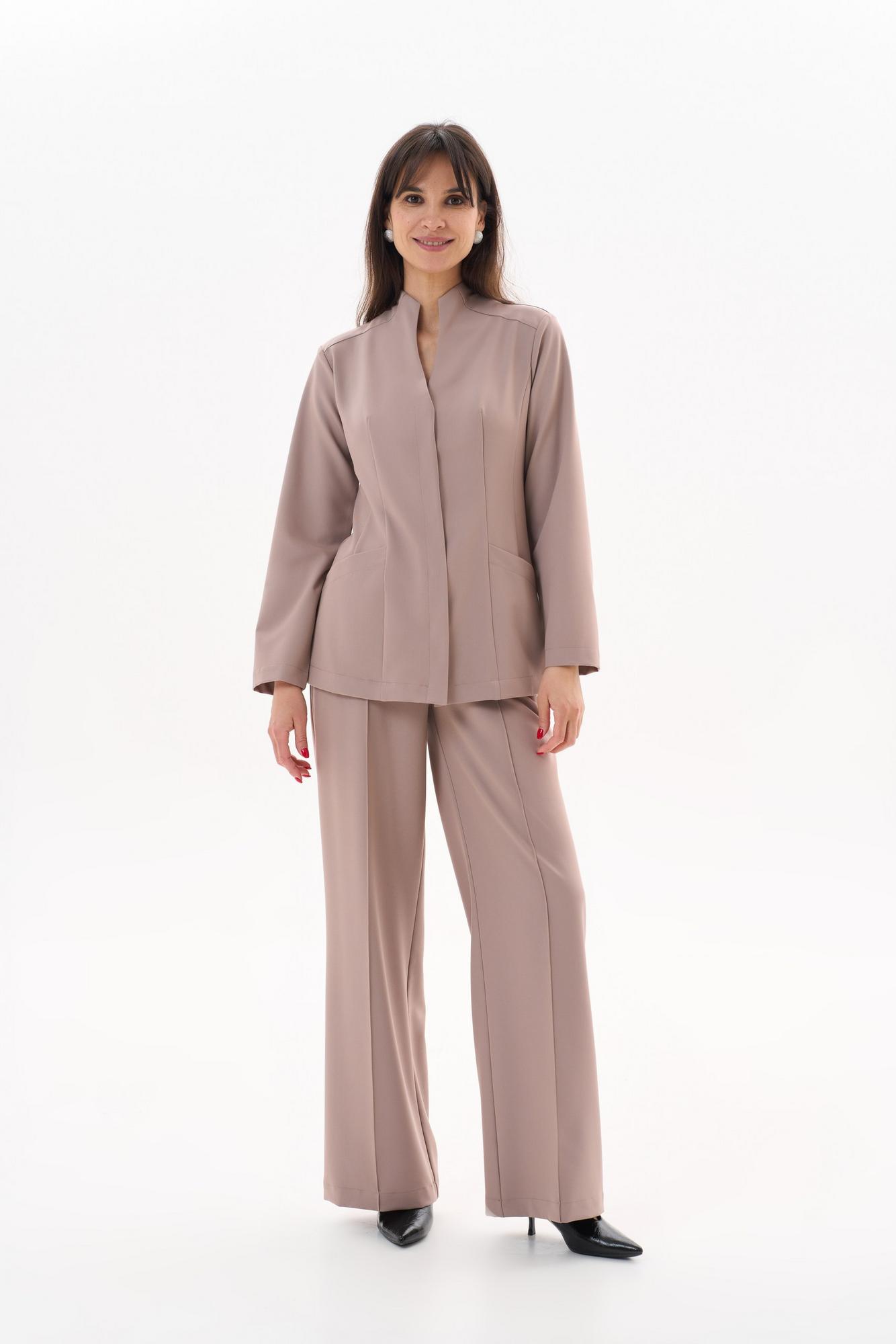 Классические брюки со стрелками мокко KL 309