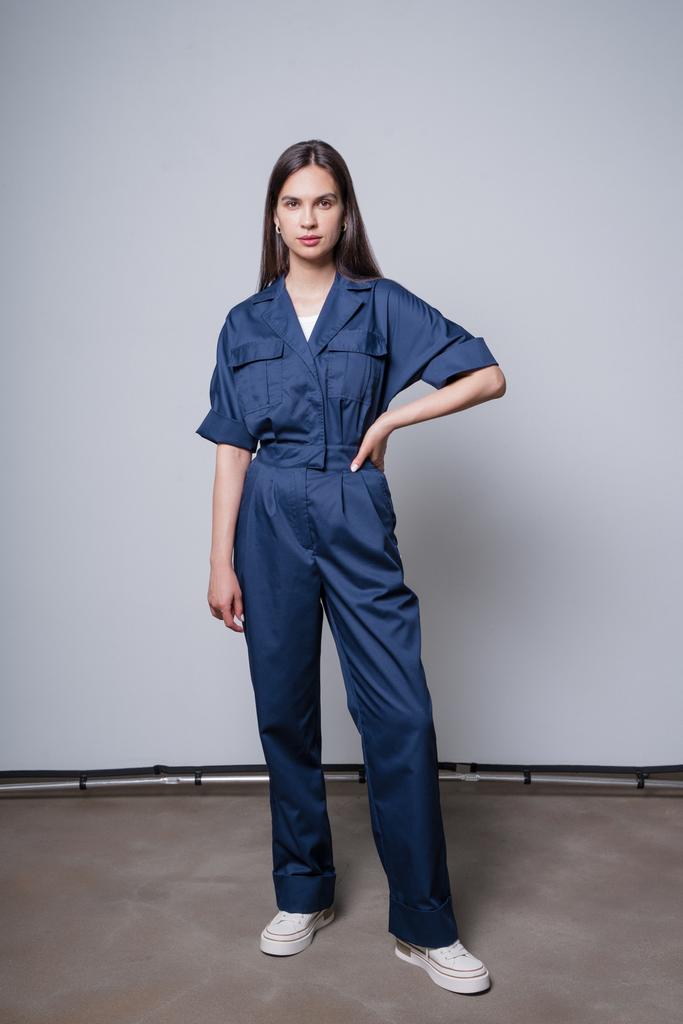 Комбинезон темно-синий KL 402