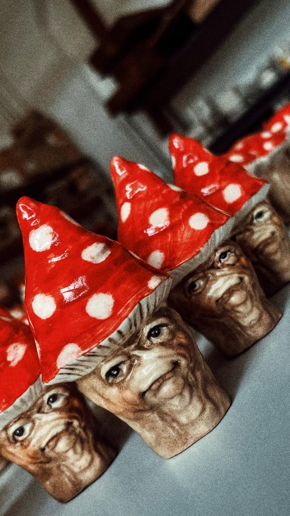 Елочная игрушка Подозрительный гриб