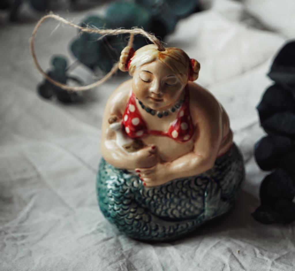 Елочная игрушка «Послание в бутылке»