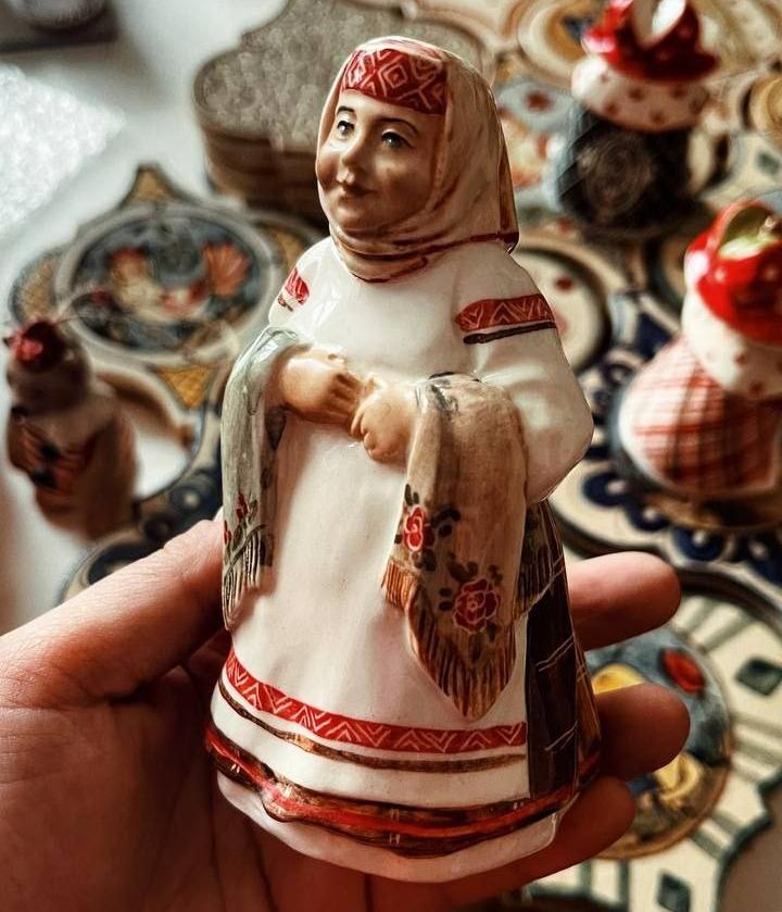 Елочная игрушка «Платки!»