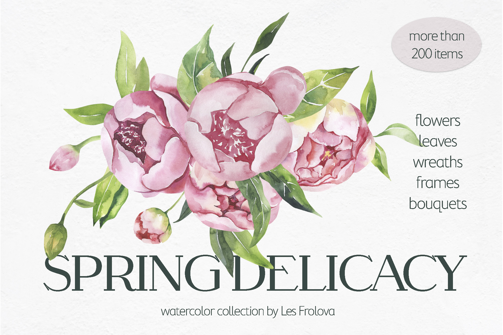 Spring Delicacy-Watercolor Collection