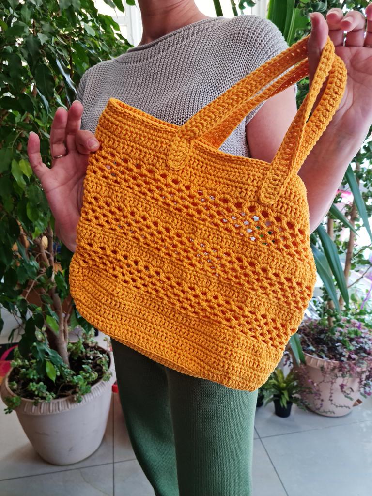 Сумка вязаная