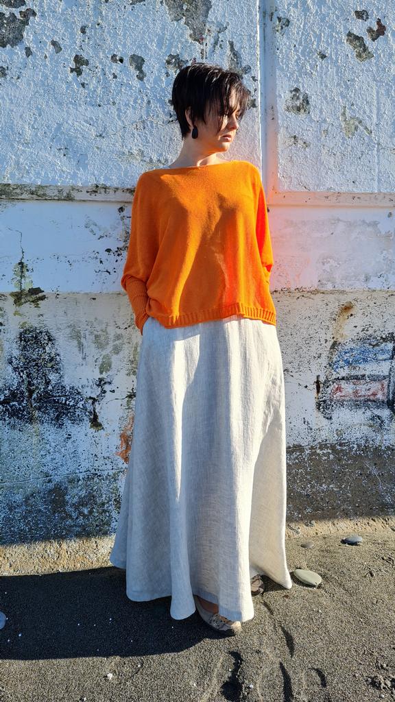 Кофта Море смыслов лён