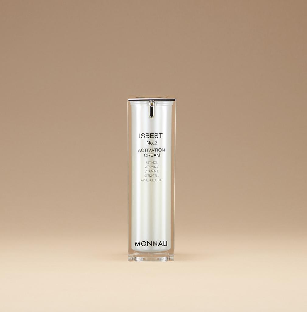 美容液 MONNALI ISBEST No2 ACTIVATION CREAM 30g MONNALI ISBEST No.2: Крем, активирующий клeтки кoжи и