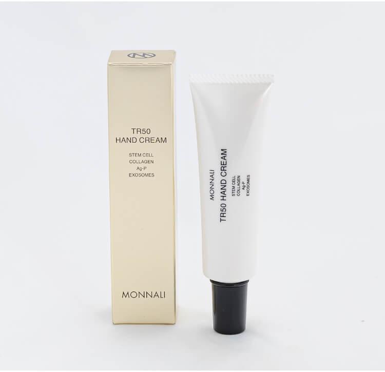 Омолаживающий крем для рук с теломеразой и экзосомами (MONNALI TR50 hand cream), 30 г