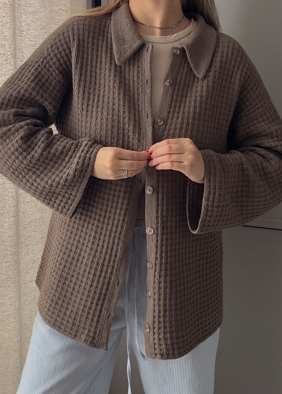 Вафельная_рубашка