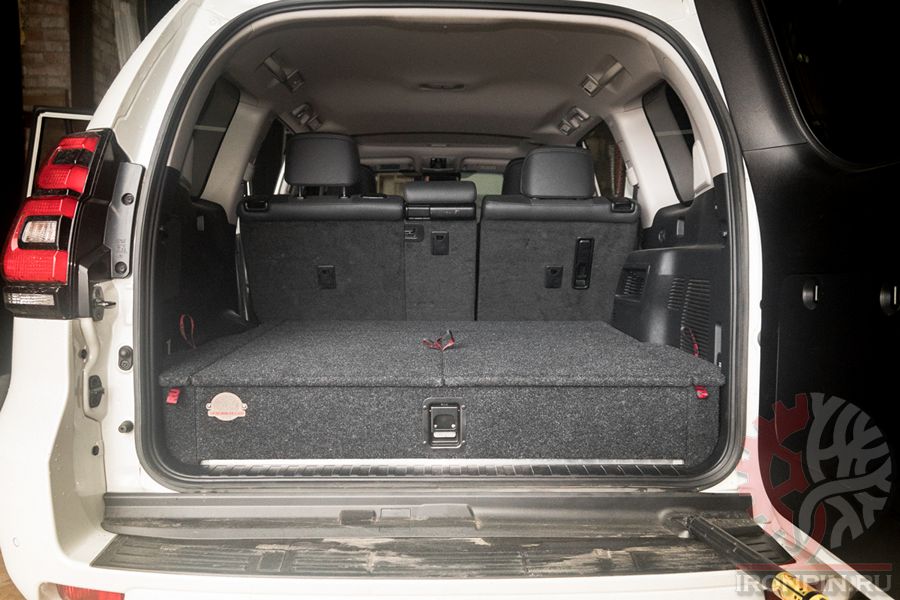 Автомобильный органайзер багажного отделения для Тойота Прадо 150 модельный ряд 2017-2021