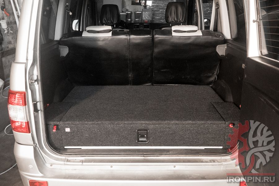 Автомобильный органайзер в багажное отделение для УАЗ Патриот