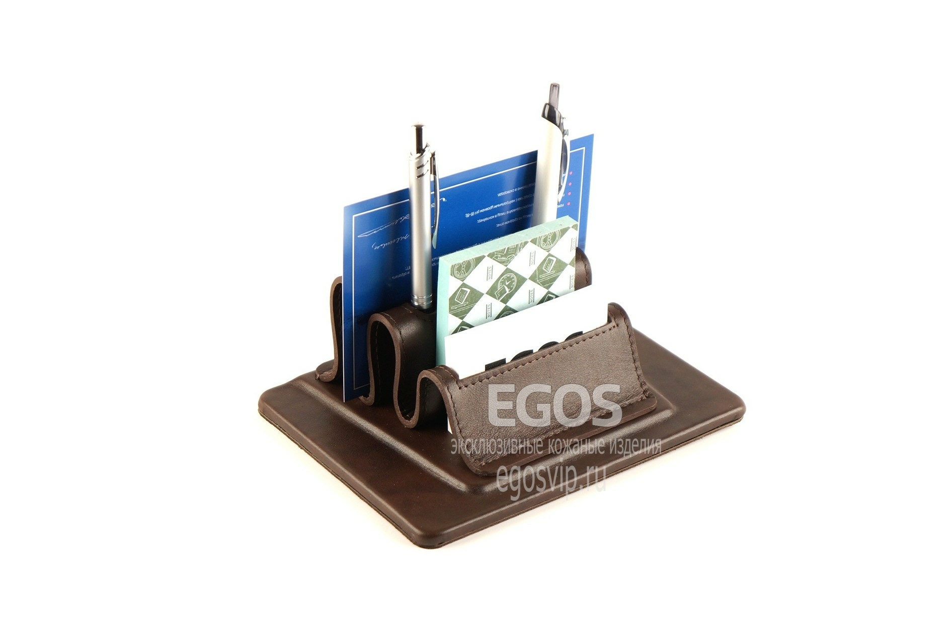 Подставка кожаная на стол руководителю /EGOS эксклюзивные изделия из кожи