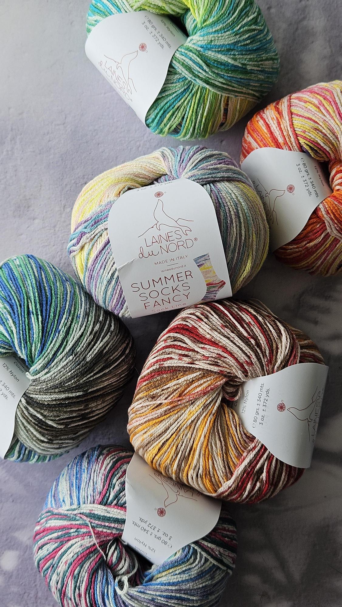 Laines du Nord Summer Socks Fancy