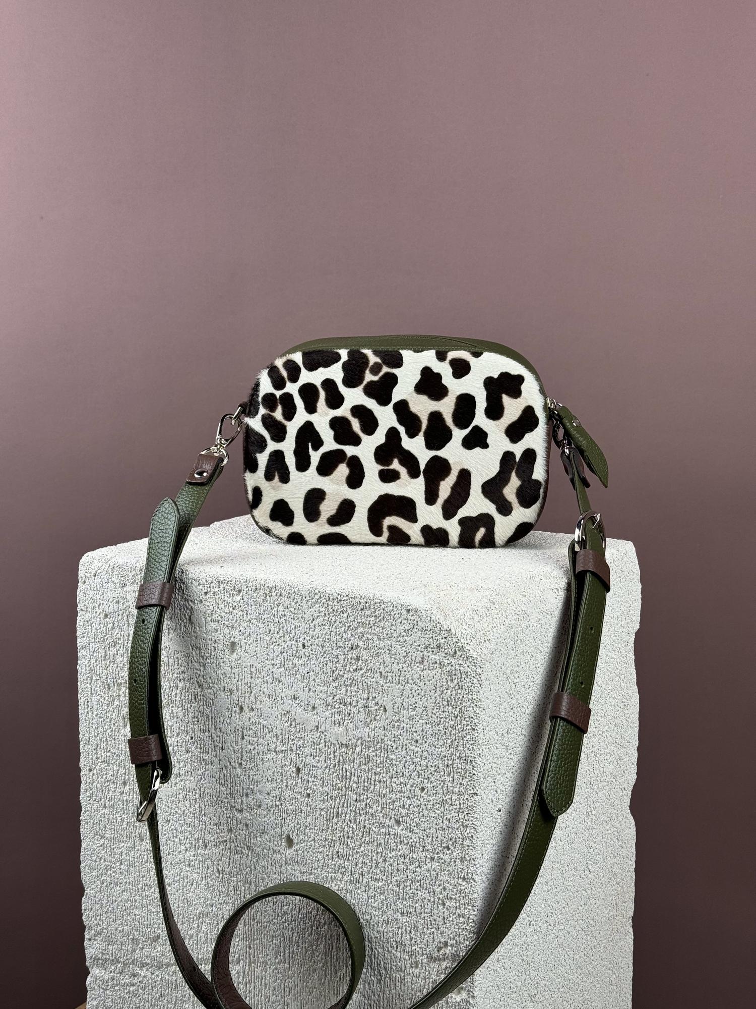 МОЛЛИ оливка + нутелла + мех лео