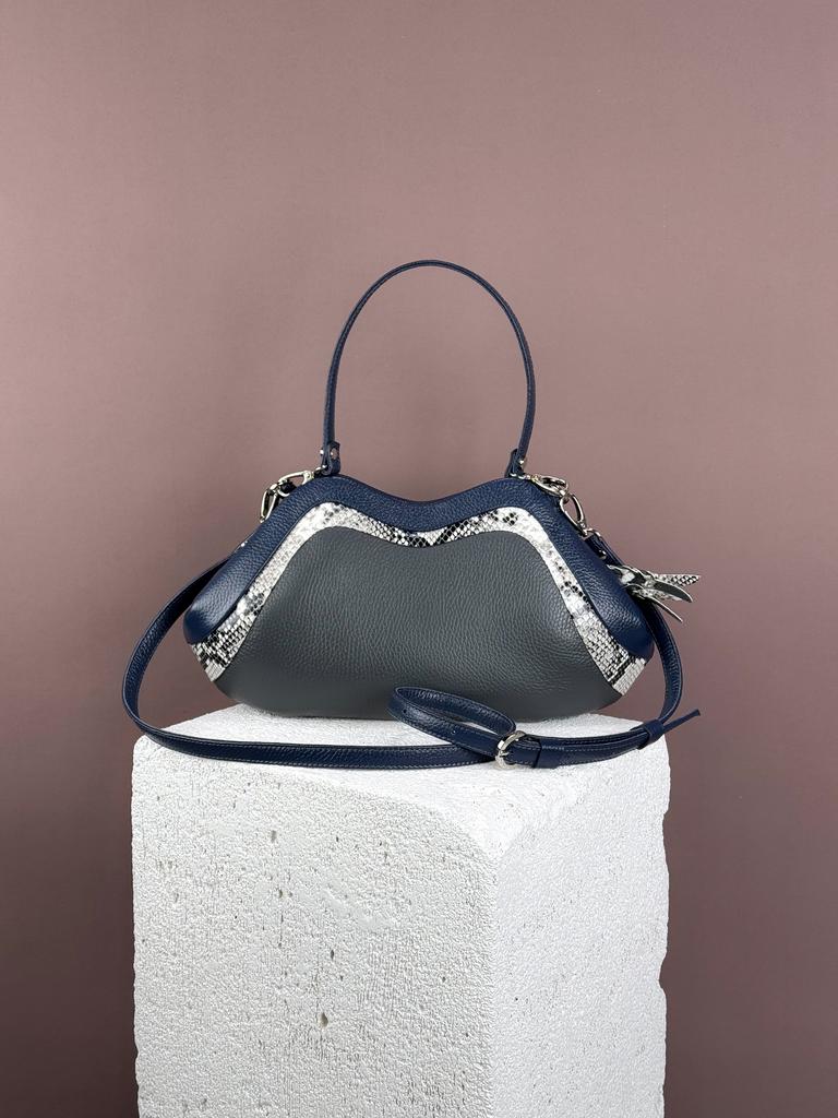 ГУБКИ синий + питон + графит (под заказ)