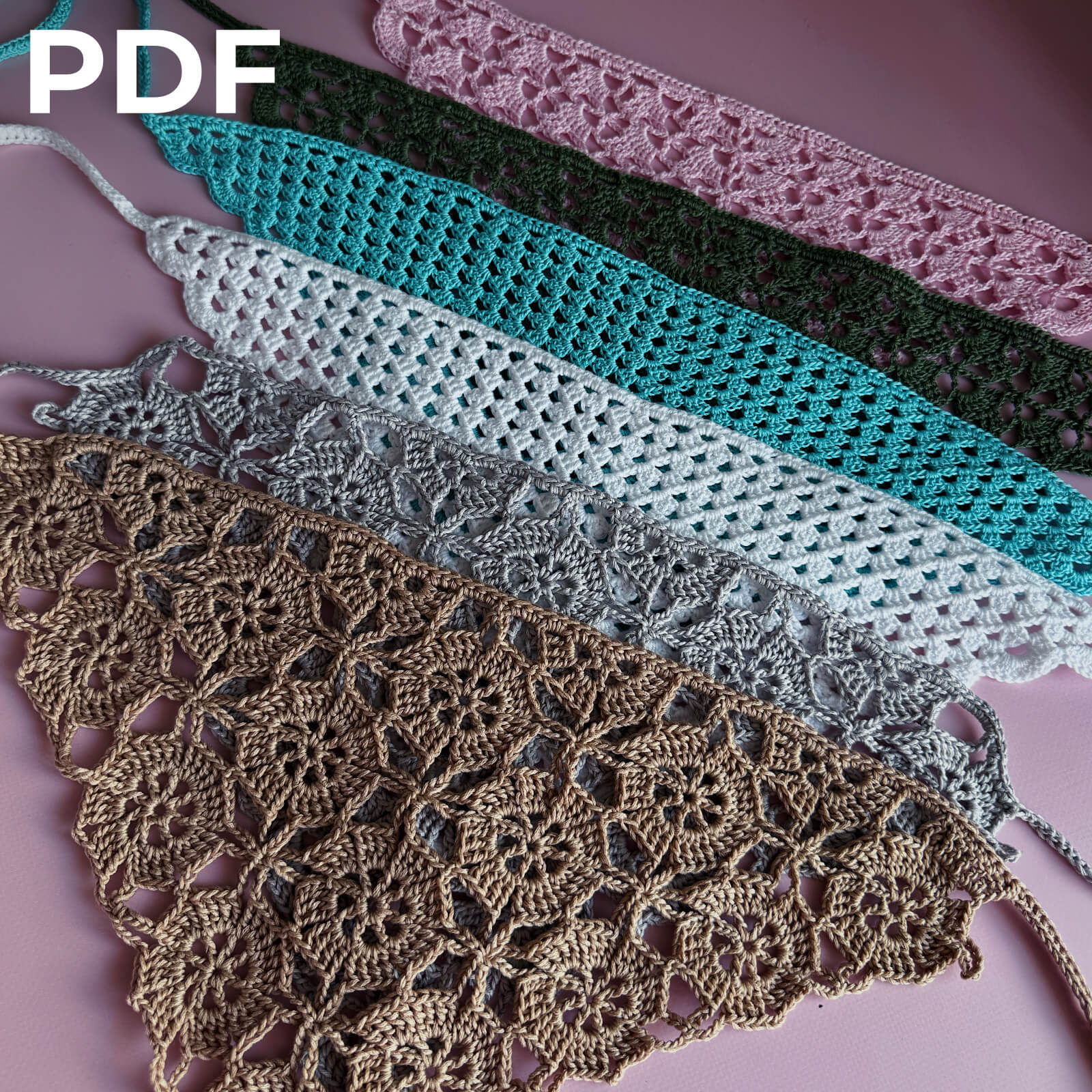 Три вида косынок