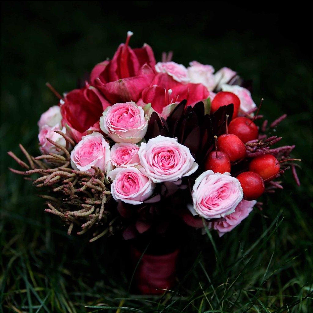 Свадебный букет невесты № 1