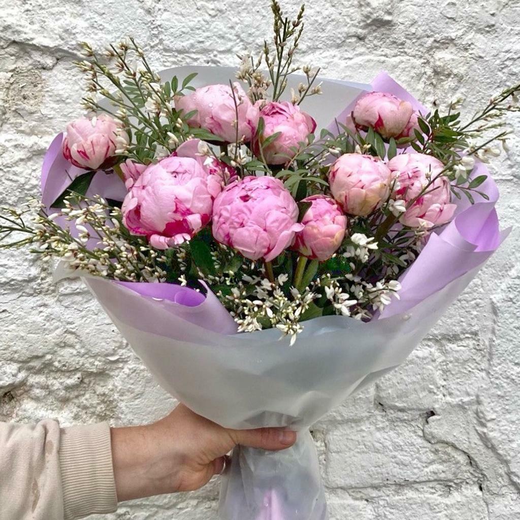 Букет "Малиновые моти"