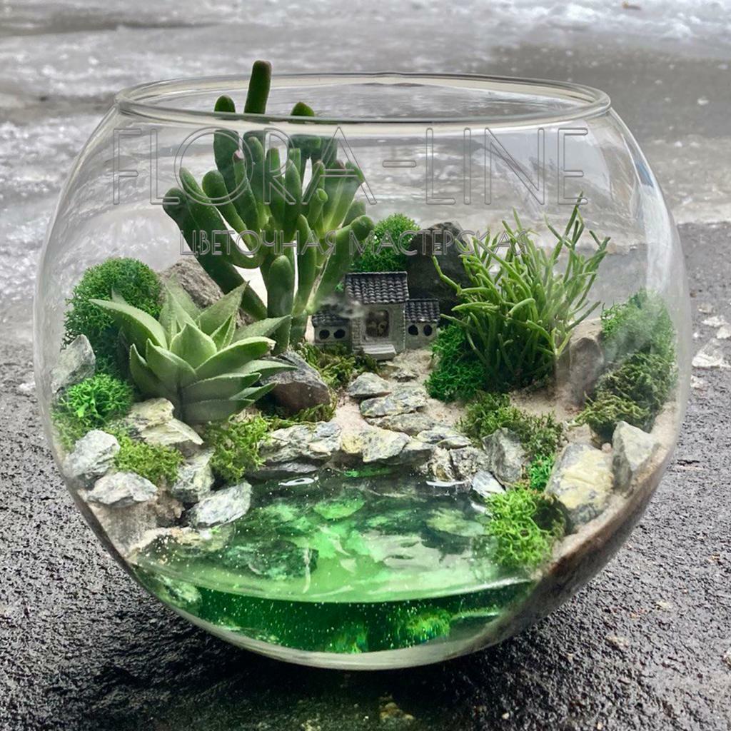 Флорариум "В сердце острова" 3 литра