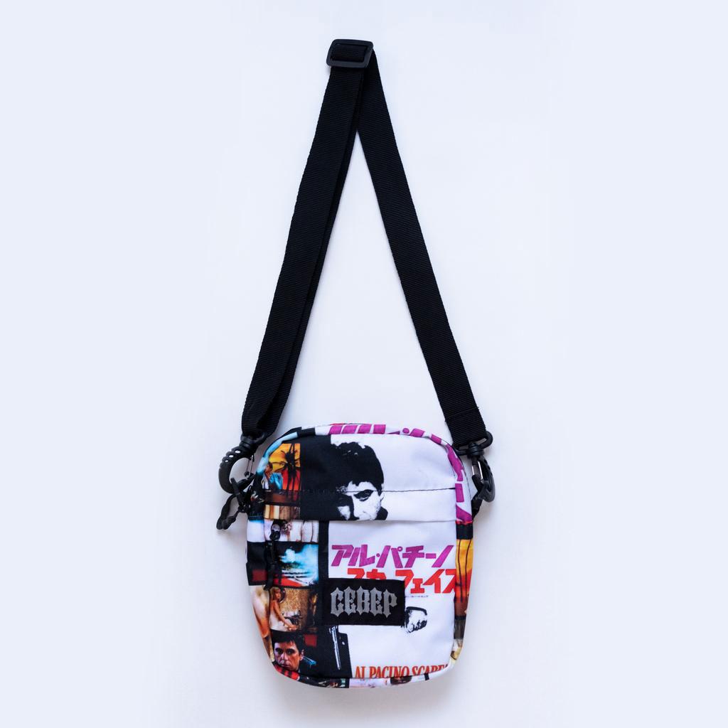 Сумка Север «ЛИЦО СО ШРАМОМ» черный