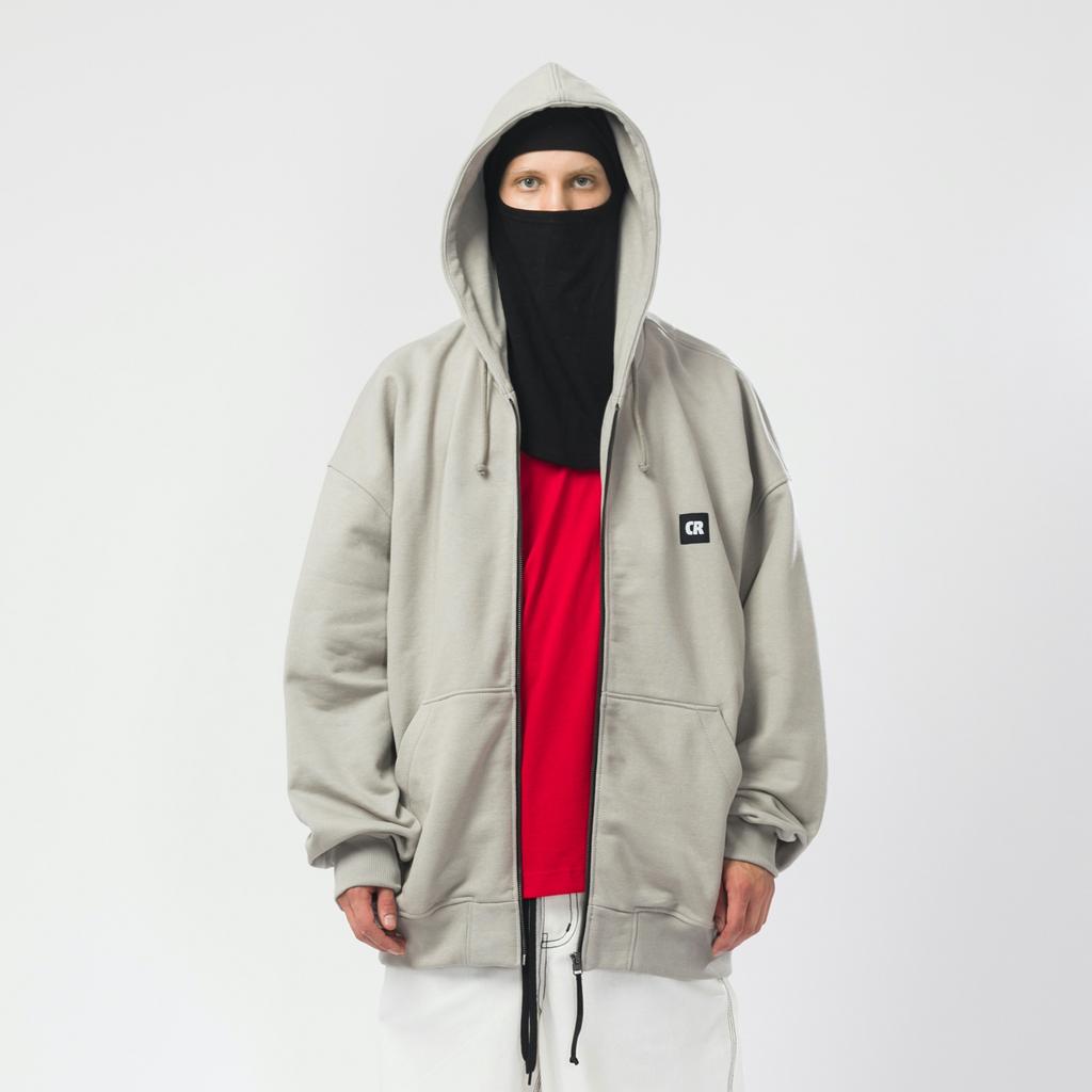 Толстовка CODERED Zip Hood Baggy Серое небо