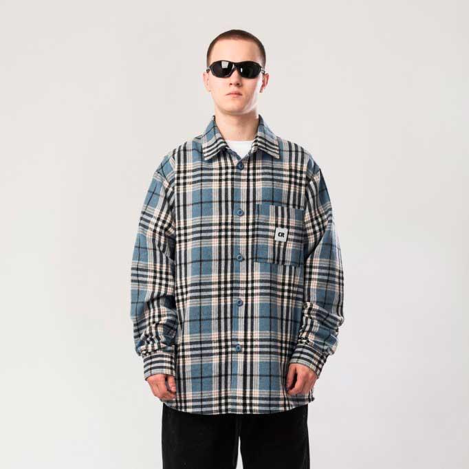 Рубашка CODERED Harbor Голубой/Белый/Черный/Бежевый