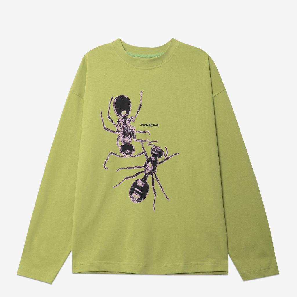 Лонгслив Меч LS ANTS Lawn Green