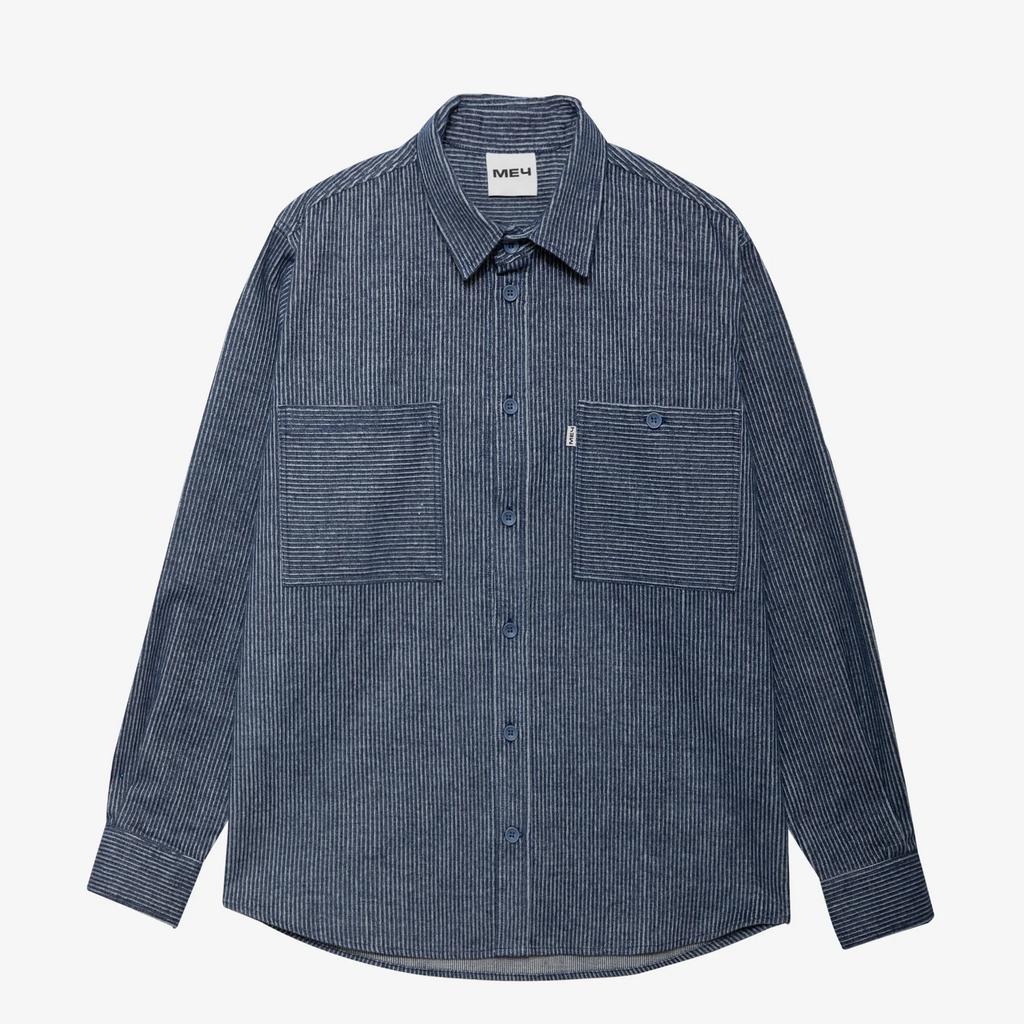 Рубашка Меч CORD SHIRT STRIPED Blue/White