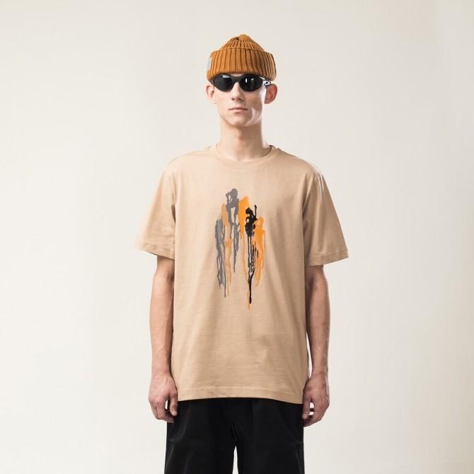 Футболка Regular CODERED × Ведро Бежевый