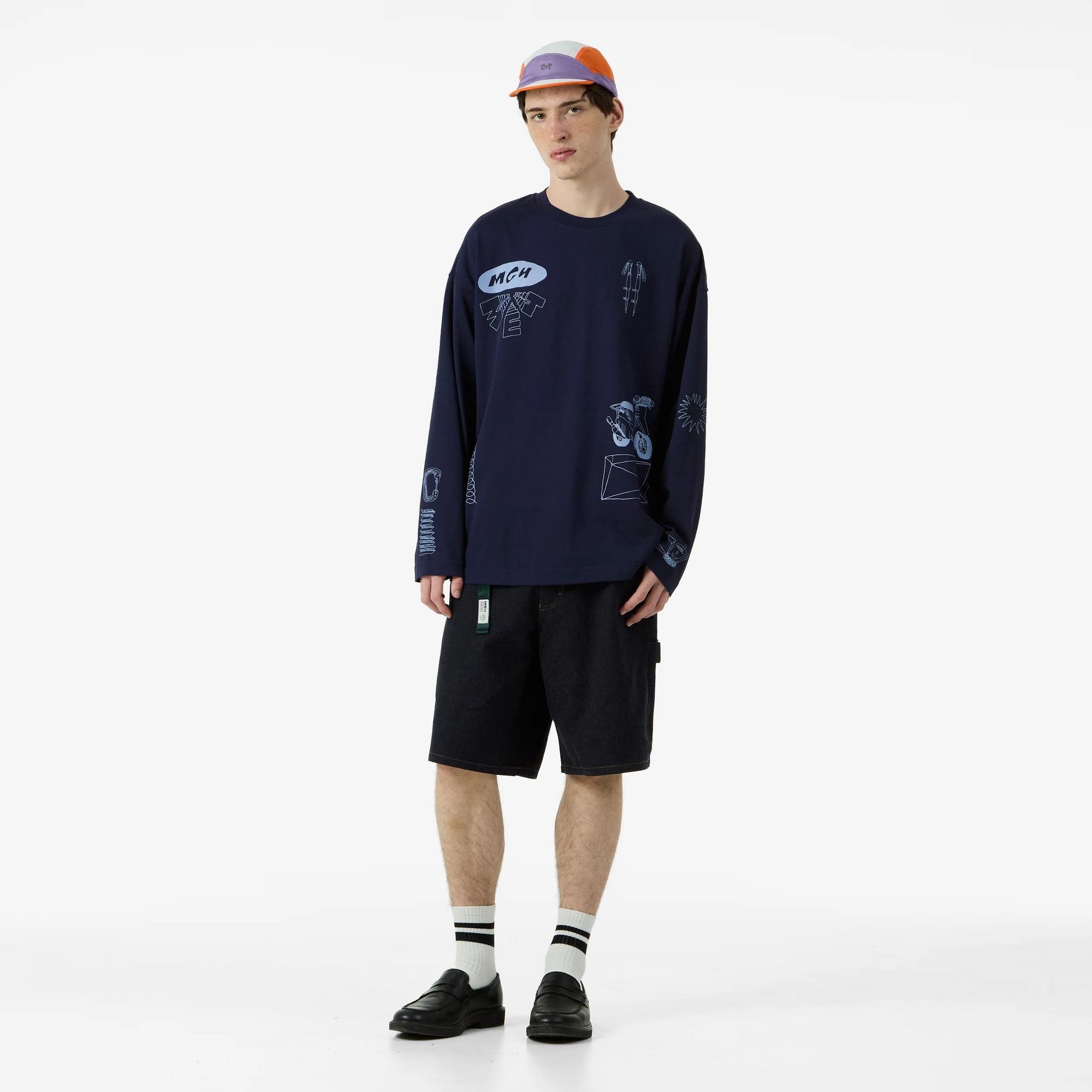 Лонгслив Меч LS NATURE Dark Sapphire