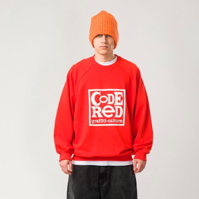 Толстовка CODERED Overcrew Summer Street Man Красный Код