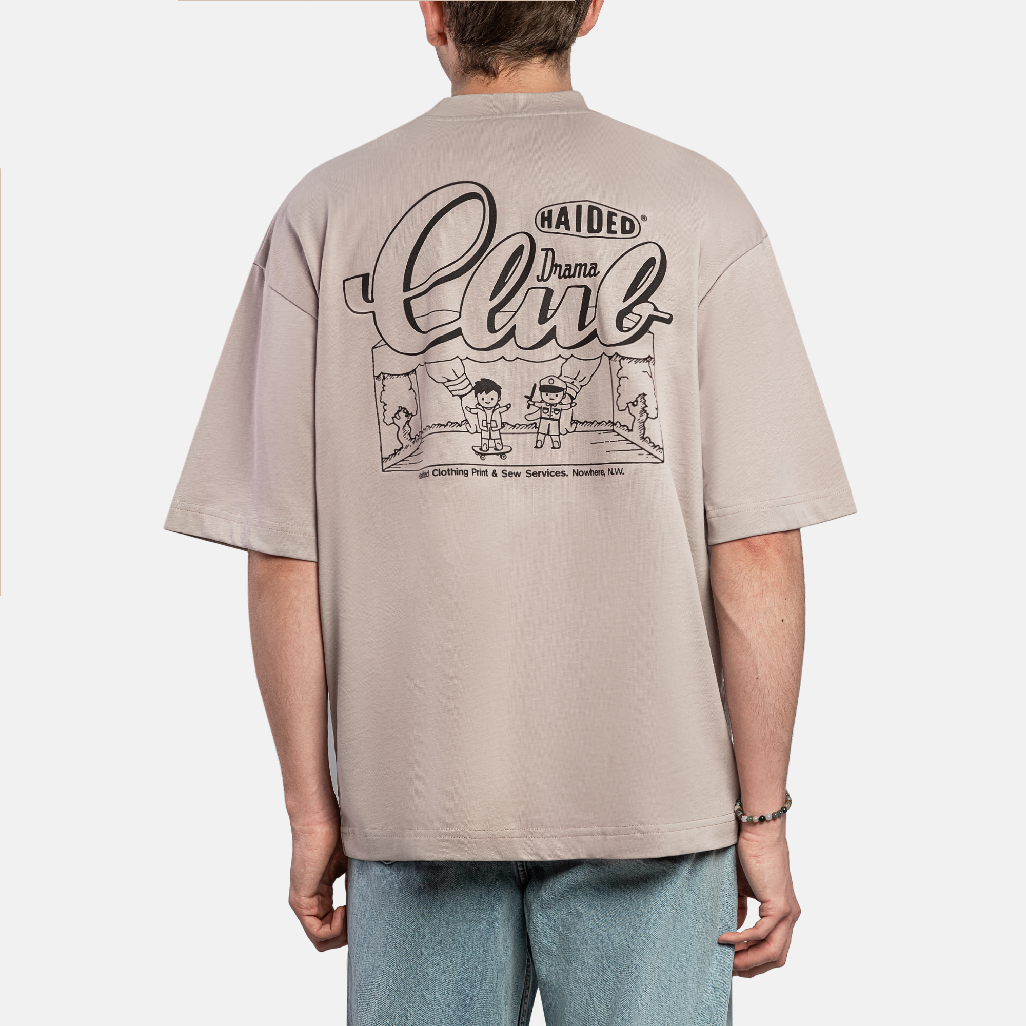 Футболка HAIDED DRAMA CLUB RLXD HW TEE