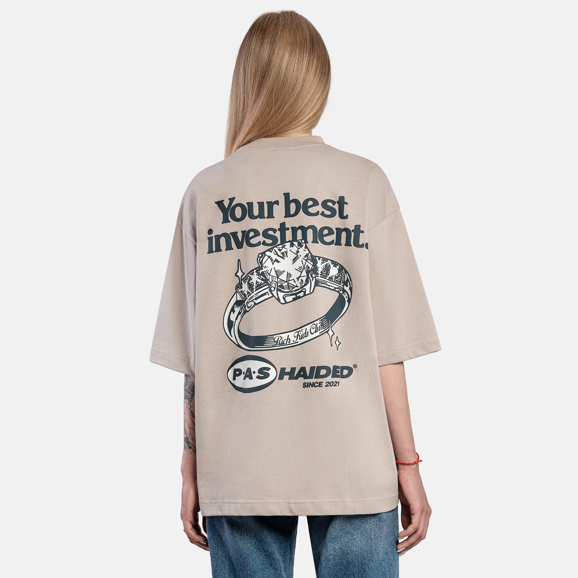 Футболка HAIDED INVESTMENT RLXD HW TEE