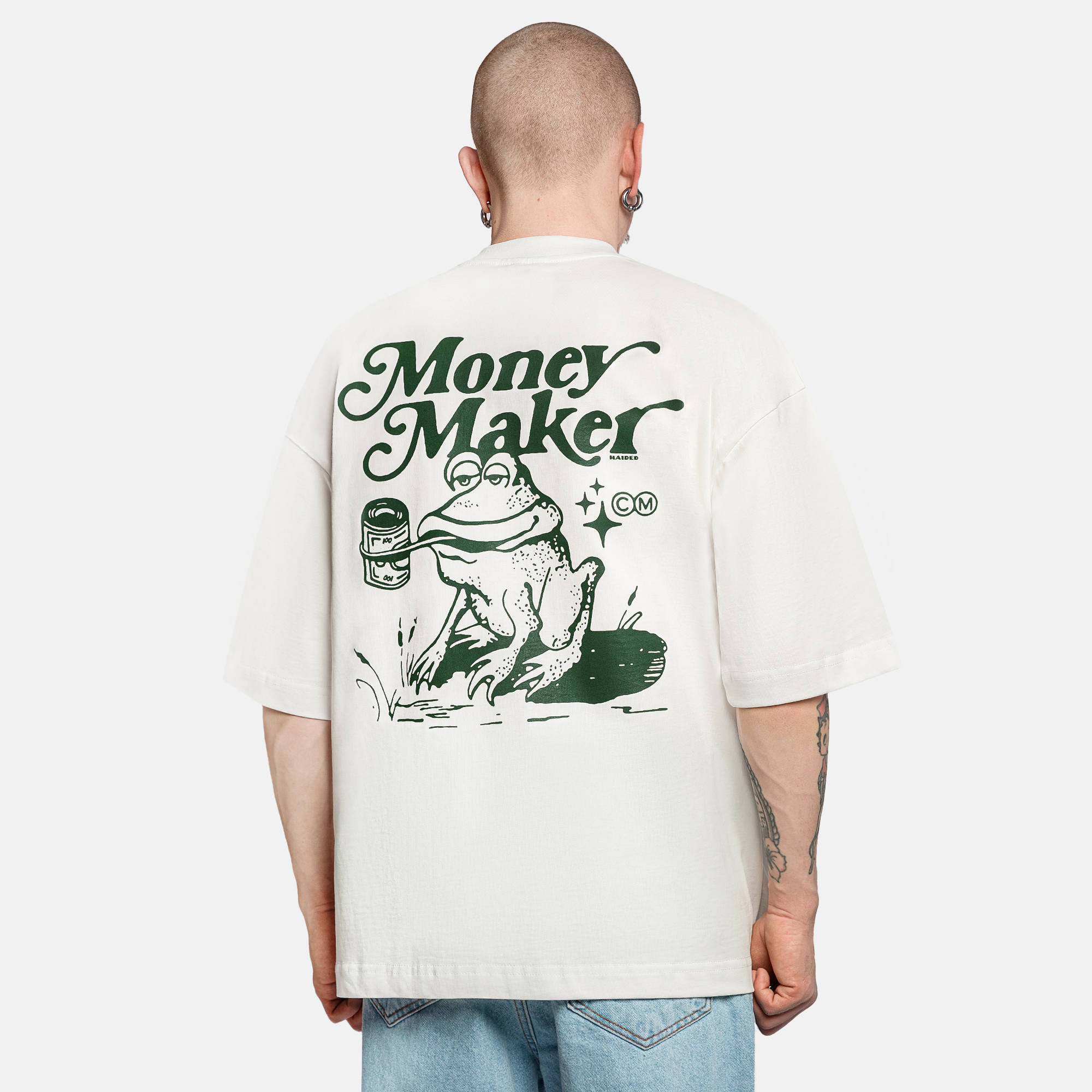 Футболка HAIDED MONEY TOAD RLXD HW TEE