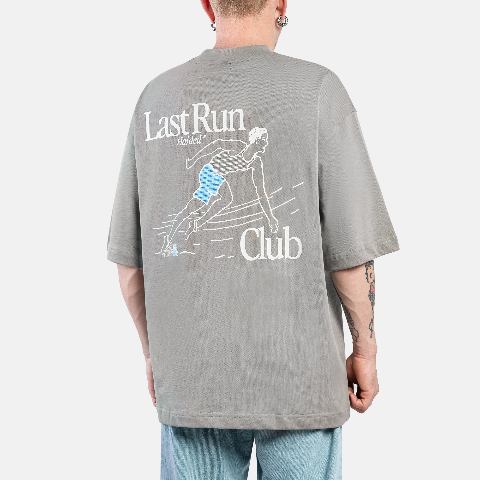 Футболка HAIDED LAST RUN RLXD HW TEE