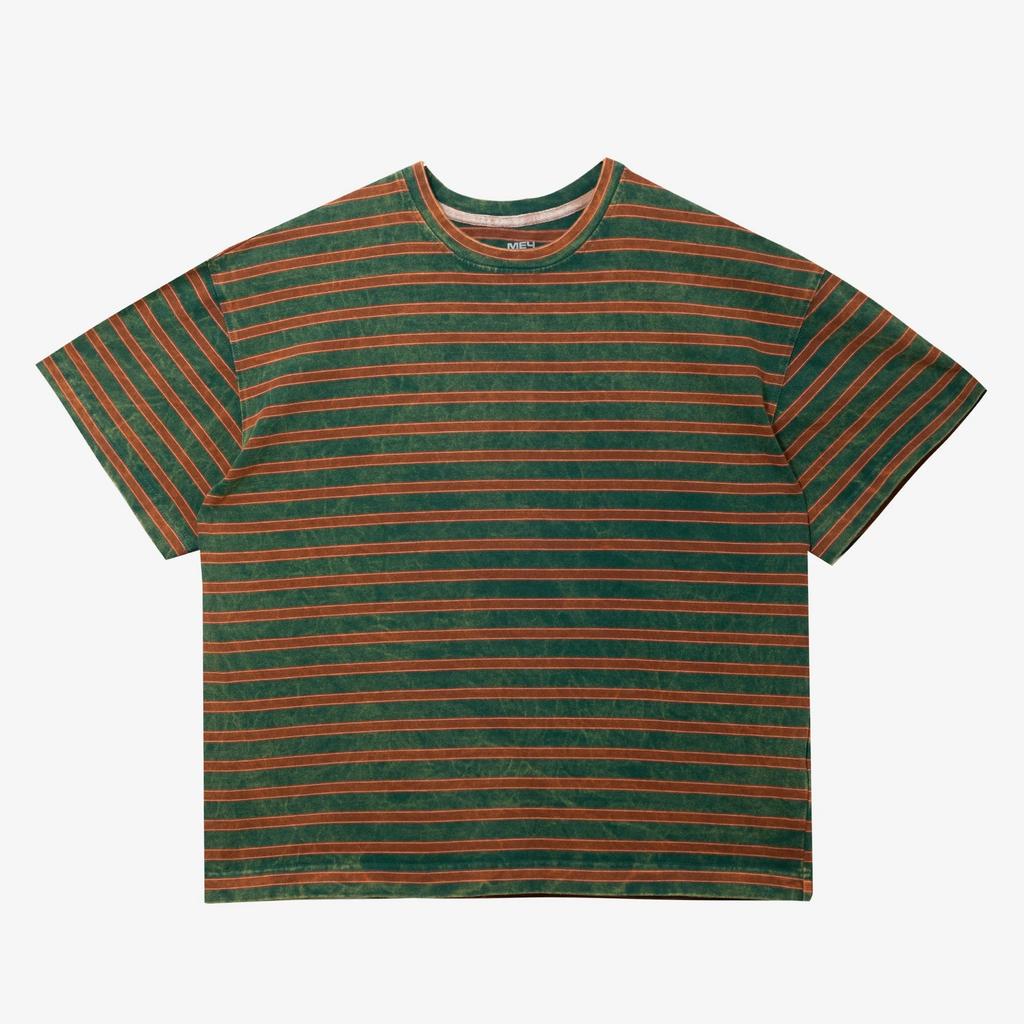 Футболка Меч TS STRIPED WASHED Green/Sepia