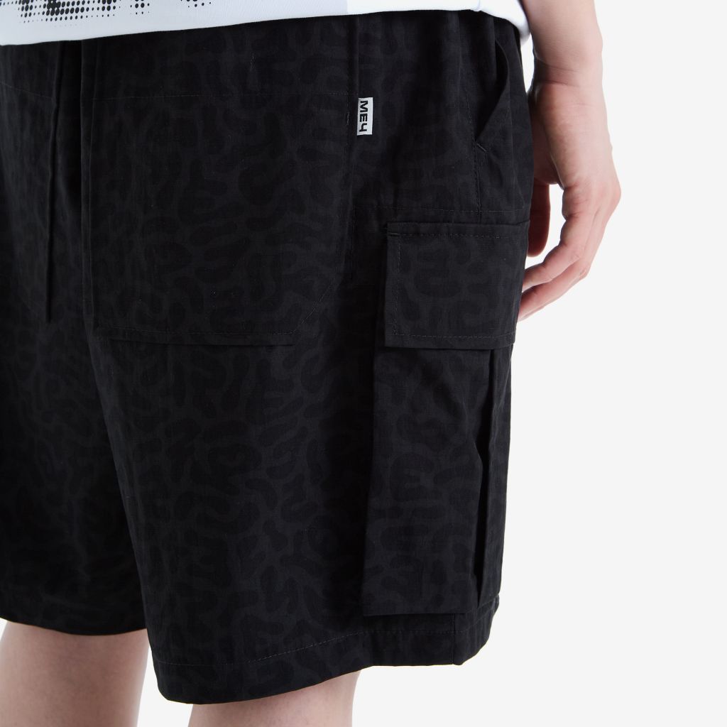 Шорты Меч CARGO SHORTS Leopard Black