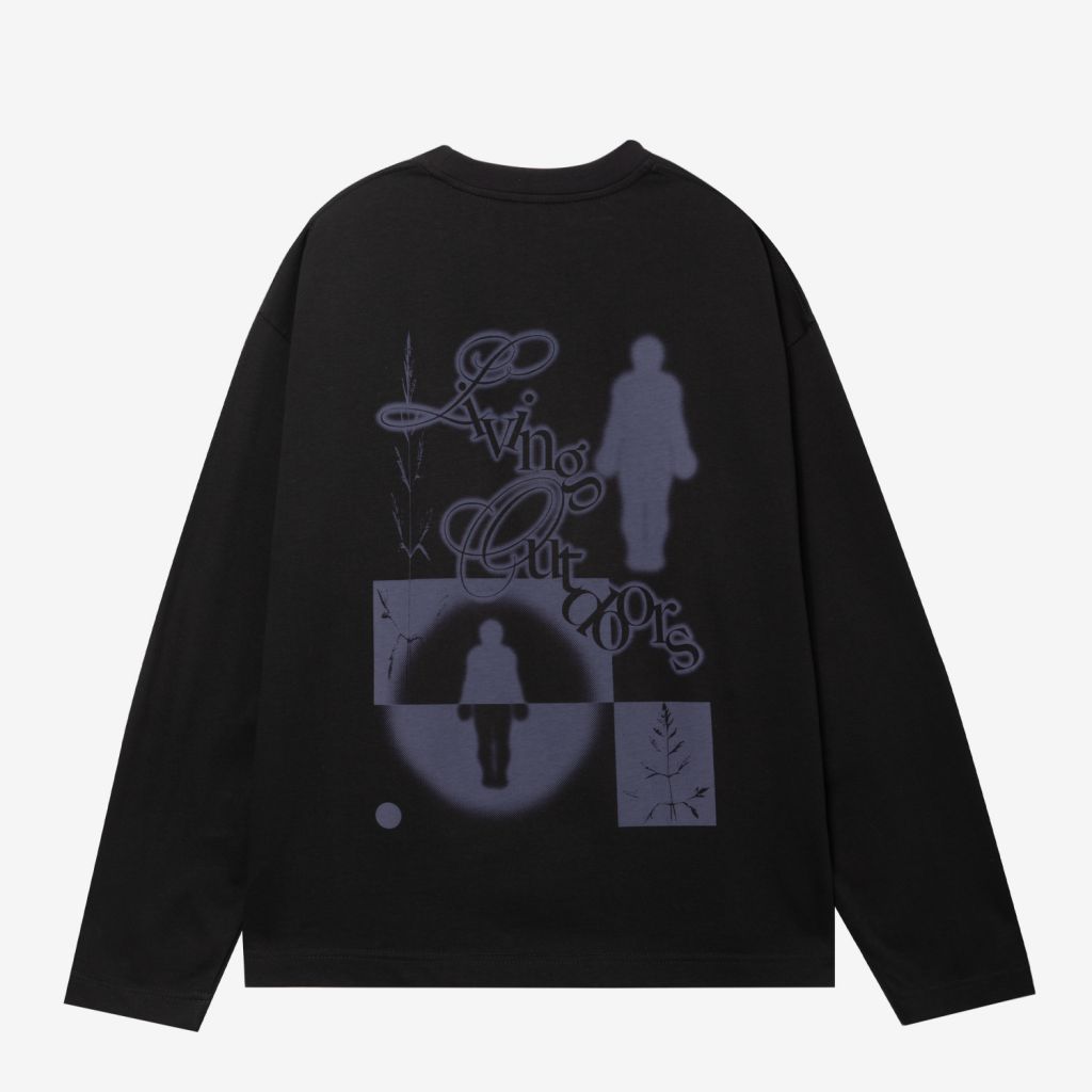 Лонгслив Меч LS SILHOUETTE Black