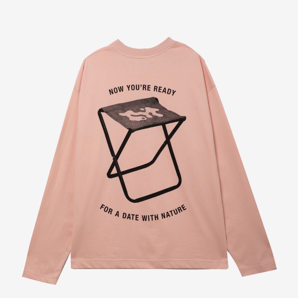 Лонгслив Меч LS STOOL Pink