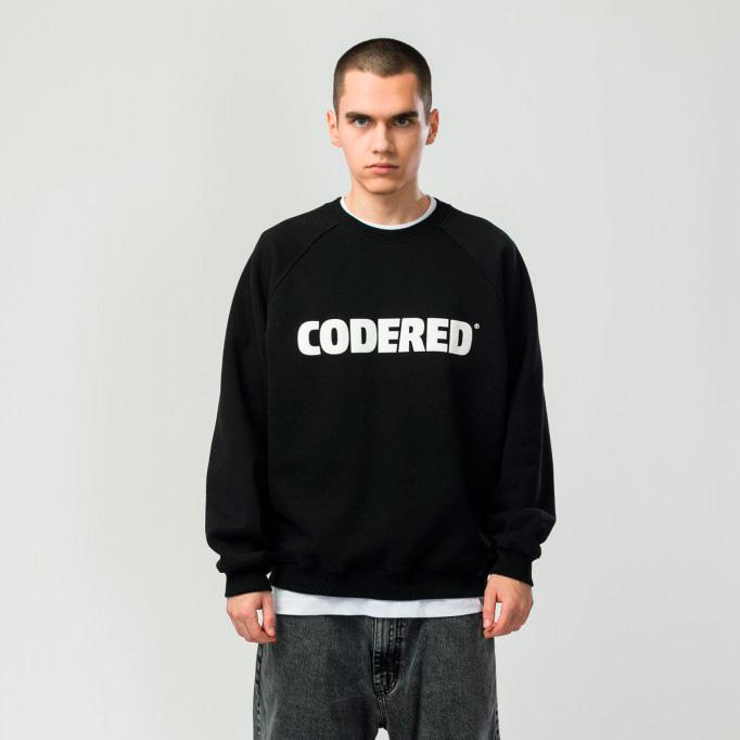 Толстовка-крюнек CODERED Firm Wide Logo 23 R Чёрный