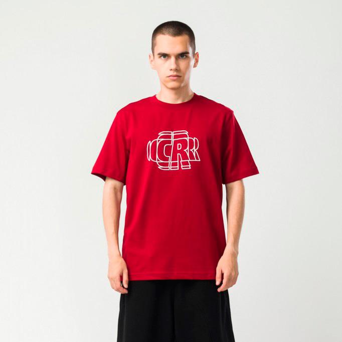 Футболка CODERED Regular Фрагмент Бордовый