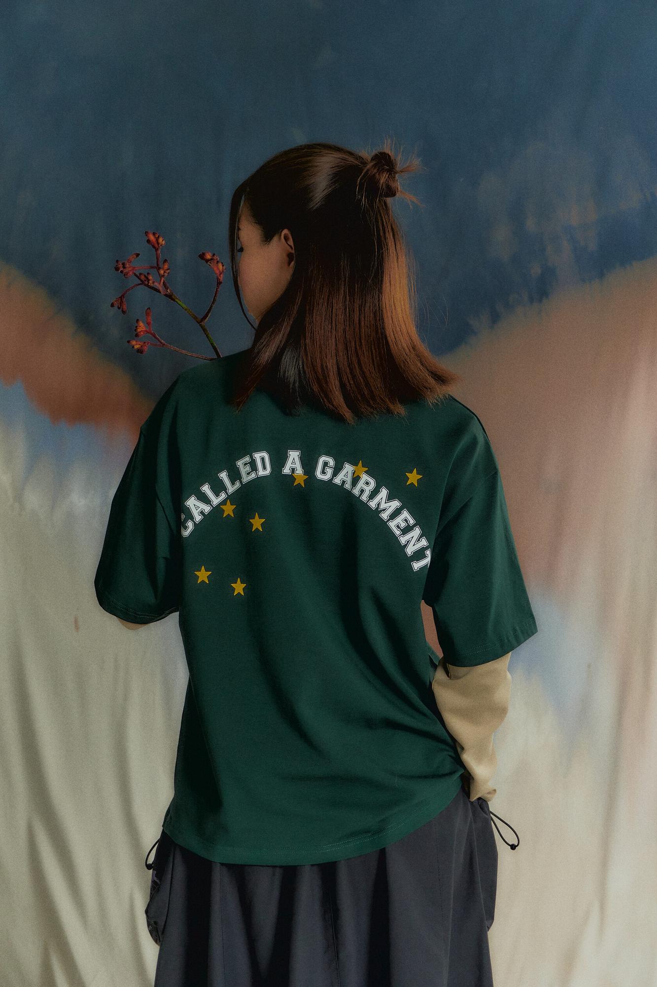 Футболка Called a Garment Team Dark Green