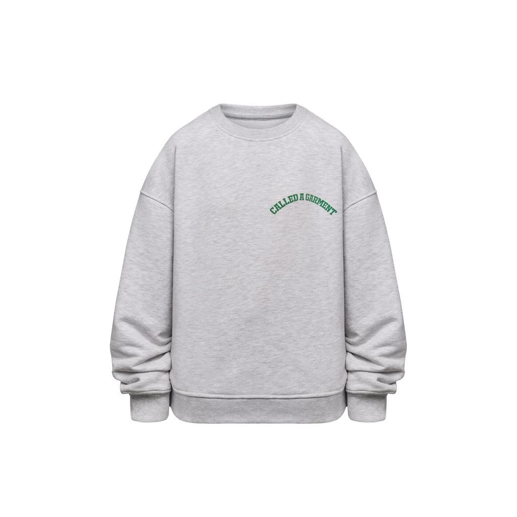 Свитшот Called a Garment Authentic Grey melange
