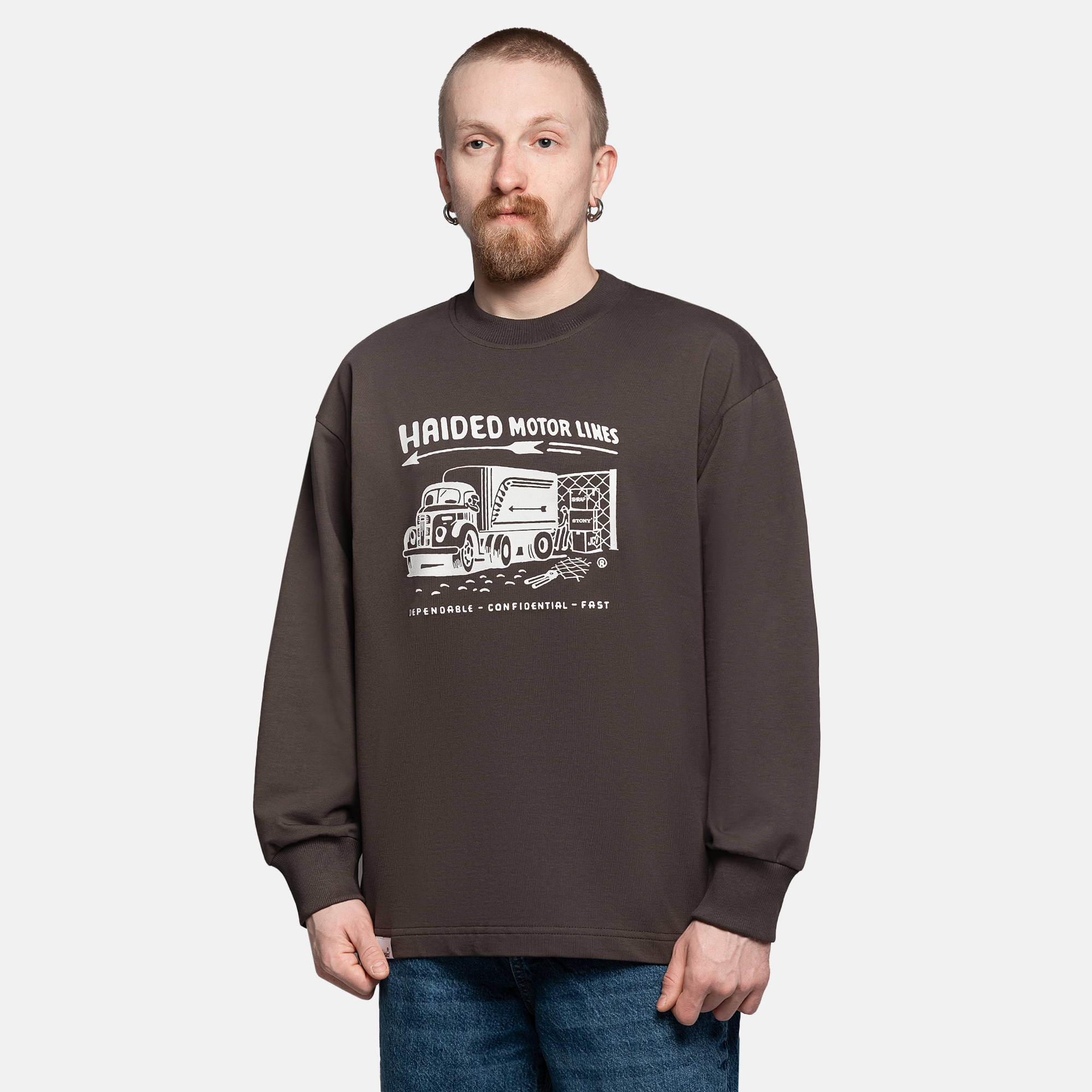 Лонгслив HAIDED Motor Lines